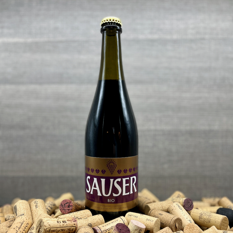 Sauser Bio, biologischer Sauser Suuser, Wein ohne Alkohol, Wein Herbst Sangiovese Lambrusco, erfrischender Weindrink