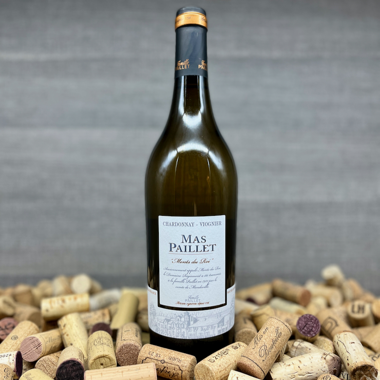 Mas Paillet, Château Regismont, preiswerter Weisswein Languedoc, Chardonnay Viognier, Weisswein Bio Vegan