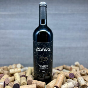 Itinera Primitivo Salento, Senza Parole, Primitivo Rotwein süsslich trinkfreudig, Wein zu Pizza, Rotwein Apulien