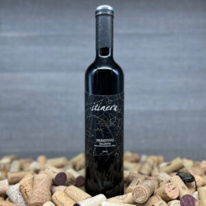 Itinera Primitivo Salento, Senza Parole, Primitivo Rotwein süsslich trinkfreudig, Wein zu Pizza, Rotwein Apulien