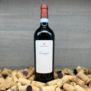 Cartagho Mandrarossa, Cantine Settesoli, Bester Nero d Avola Sizilien, Rotwein zu Ravioli, Wein VIVA Programm Label