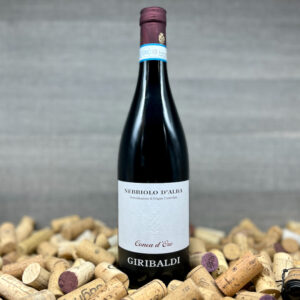 Nebbiolo dAlba Conca dOro, Weingut Giribaldi Rodello, Bester Nebbiolo dAlba, Nebbiolo bio biologisch vegan, Wein zu Fondue Chinoise