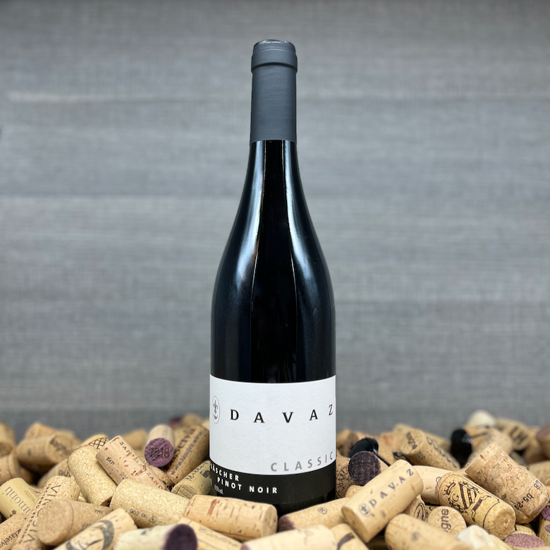 Pinot Noir Classic Weingut Davaz Bündner Pinot Bester Pinot Schweiz Wein zu Plättli
