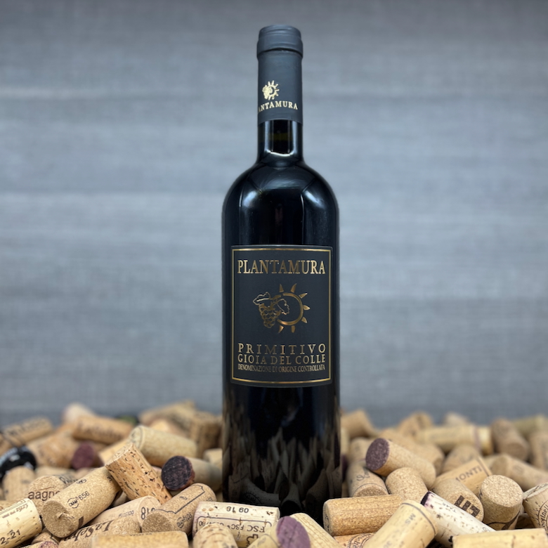 Plantamura Primitivo, Primitivo Gioia del Colle, Primitivo Bio, Primitivo Kleinproduzent, Etichetta rossa bianca Riserva